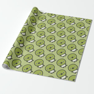 Warbling white-eye wrapping paper