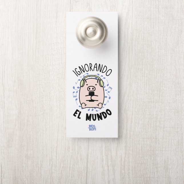 Ward-Ignoring the World, Ward-Wound Deck Door Hanger (On Knob)