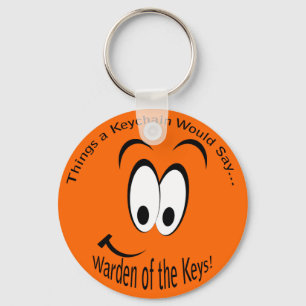 Warden of the Keys Lt Keychain