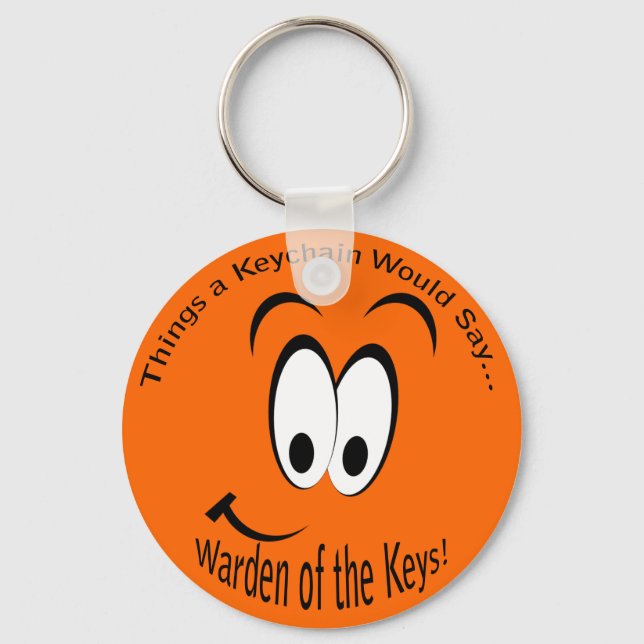 Warden of the Keys Lt Keychain (Front)