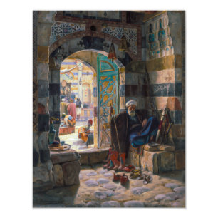 Warden of the Mosque Damascus Bauernfeind Photo Print