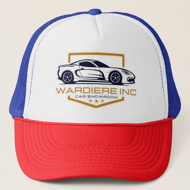 "Wardiere Inc Car Showroom Logo Cap - Elevate Your (Front)