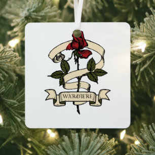 #WardiereLoverOrnament Metal Tree Decoration