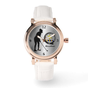 Wardlaw Clan Badge (Hers) Golf  Watch