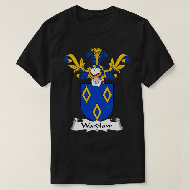 Wardlaw Coat of Arms Family Crest  T-Shirt (Design Front)