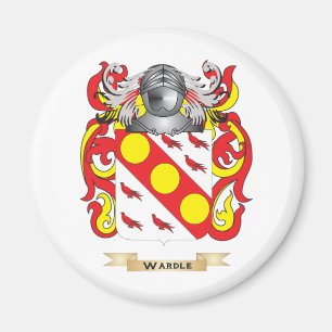 Wardle Family Crest (Coat of Arms) Magnet