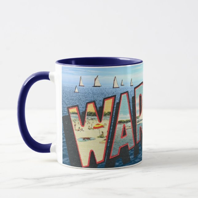 Wareham (Mass.) Ringer Coffee Mug (Left)