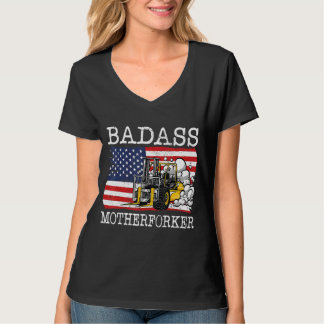 Warehouse Clerk Forklift Operator Lift Truck Forkl T-Shirt