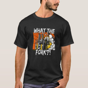 Warehouse operator fork lift forklift certified 1 T-Shirt