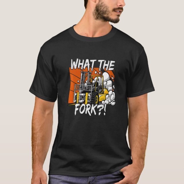Warehouse operator fork lift forklift certified  1 T-Shirt (Front)