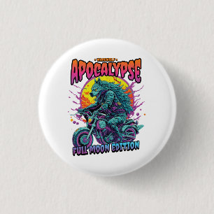 Warewolf apocalypse 3 cm round badge