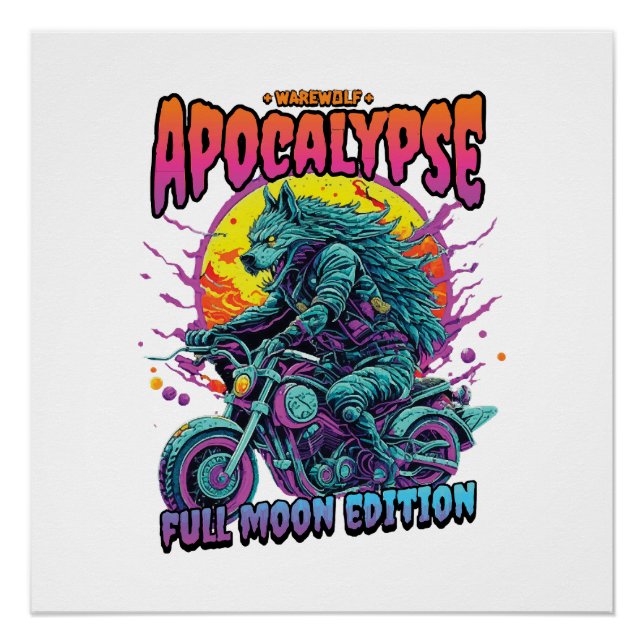 Warewolf apocalypse poster (Front)