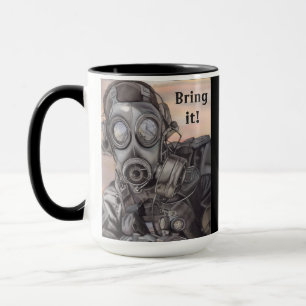 Warfare Disaster Prepper Coffee Gift Cup Mug