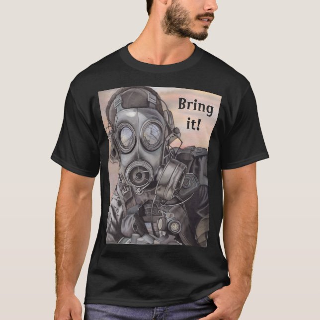 Warfare Disaster Prepper Men's T-shirt (Front)