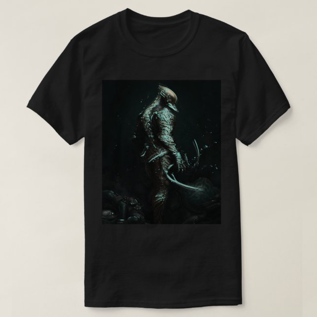 Warframe Ash Blademaster T-Shirt (Design Front)