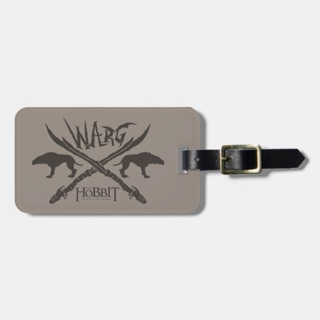 Warg Movie Icon Luggage Tag (Front Horizontal)