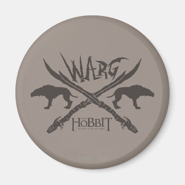 Warg Movie Icon Magnet (Front)