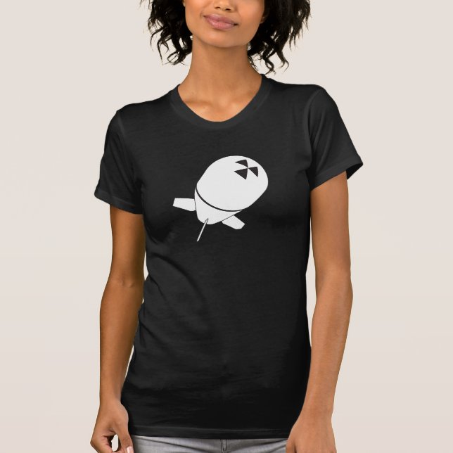 warhead nuclear bomb radioactive warfare weapon T-Shirt (Front)