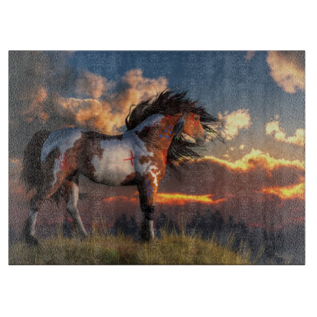 Warhorse Cutting Board (Front)