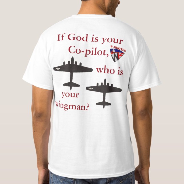 Warkites B-17 Wingman T-Shirt (Back)