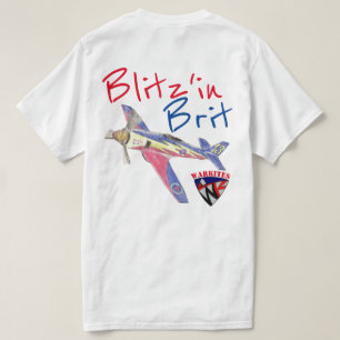 Warkites "Blitz'in Brit" Sea Fury Racer T-Shirt