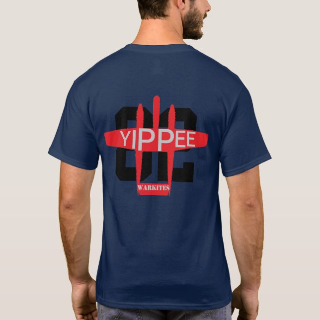 Warkites-F82-twin mustang T-Shirt (Back)