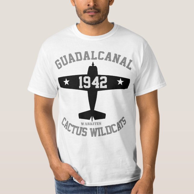 Warkites Guadalcanal F4F T-Shirt (Front)