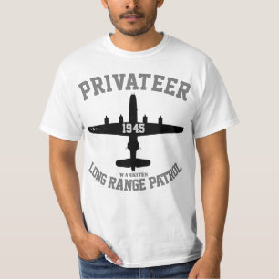Warkites PB4Y Privateer "Long Range Patrol" T-Shirt