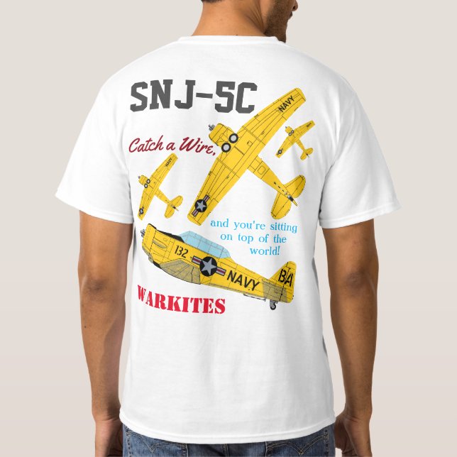 Warkites SNJ-5C Texan T-Shirt- T-Shirt (Back)
