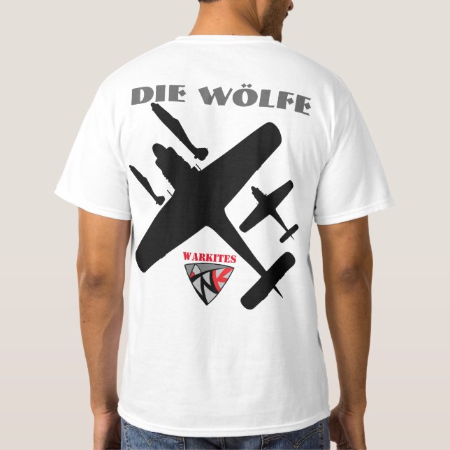 Warkites-The Wolves FW-190 T-Shirt (Back)
