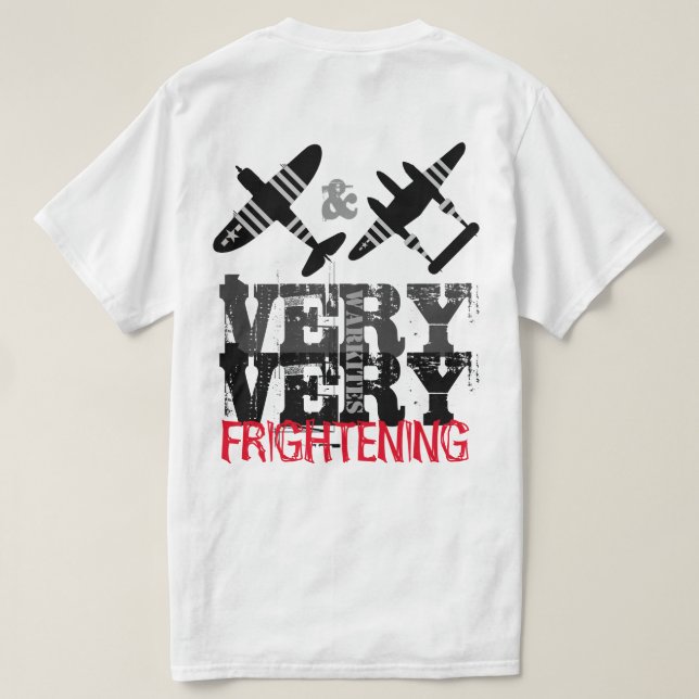 Warkites Thunderbolt and Lightning T-Shirt (Design Back)