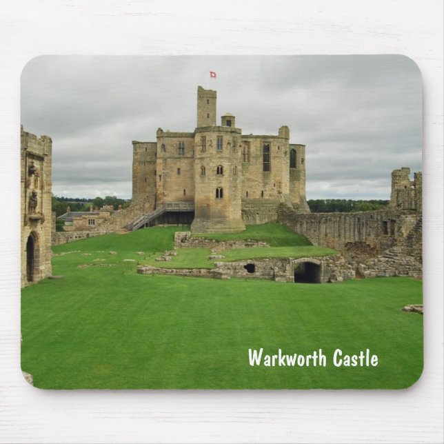 Warkworth Castle Mouse Mat (Front)