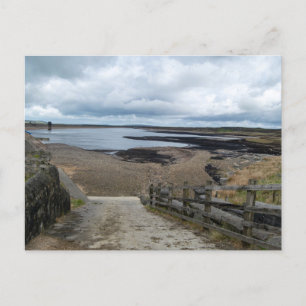 Warland Reservoir: Tranquil Moorland Waters Holiday Postcard