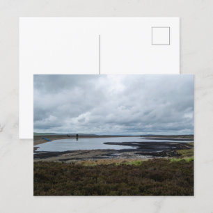 Warland Reservoir: Tranquil Moorland Waters Holiday Postcard