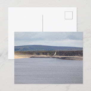 Warland Reservoir: Tranquil Moorland Waters Holiday Postcard