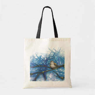 warlike bird tote bag
