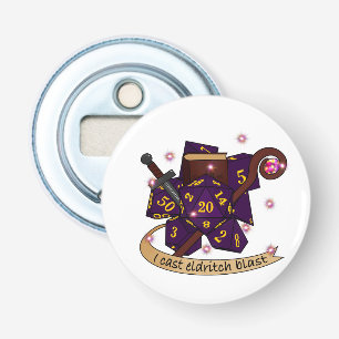 Warlock Dice Design Bottle Opener