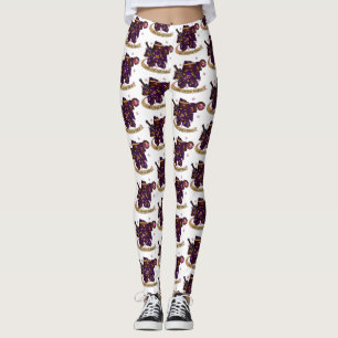 Warlock Dice Design Leggings