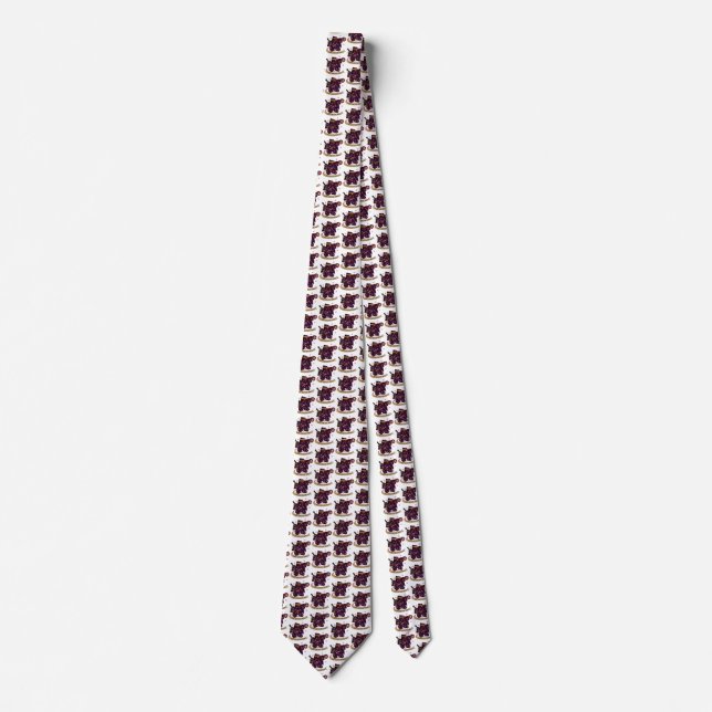 Warlock Dice Design Tie (Front)