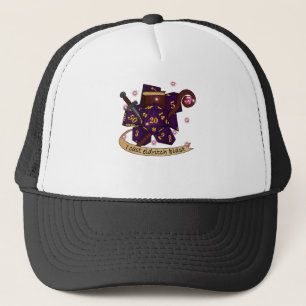 Warlock Dice Design Trucker Hat