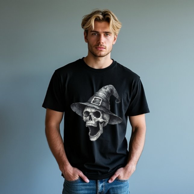 Warlock’s Skull T-Shirt (Happy Halloween!)