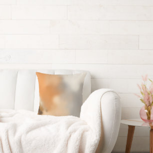 Warm Abstract Background Cushion
