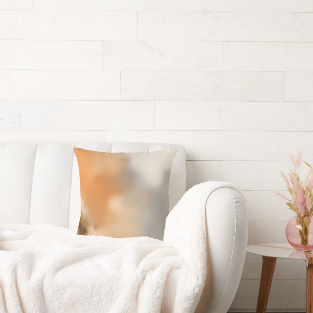 Warm Abstract Background Cushion (Couch)