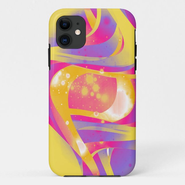 Warm abstract fractal Case-Mate iPhone case (Back)