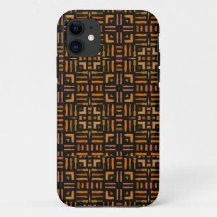 Warm African Geometric Tribal Design 2 iPhone 11 Case