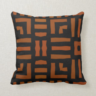 Warm African Tribal Design Cushion