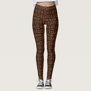 Warm African Tribal Design Leggings