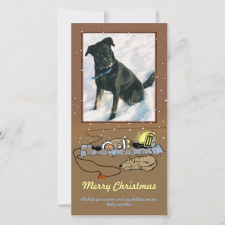 "Warm and Cosy Christmas" Photo Card