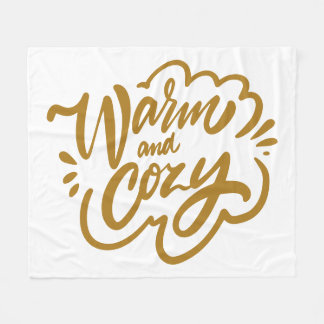 Warm and Cosy Fleece Blanket
