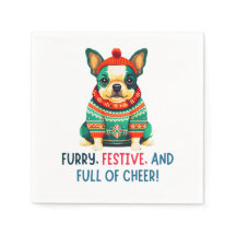 Warm and Fuzzy Christmas Dog